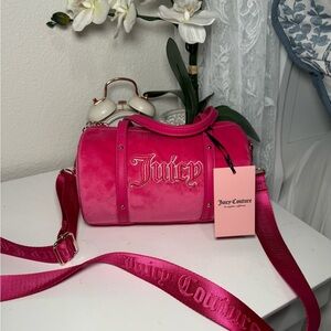 Juicy Couture Hot Pink Crossbody Bag